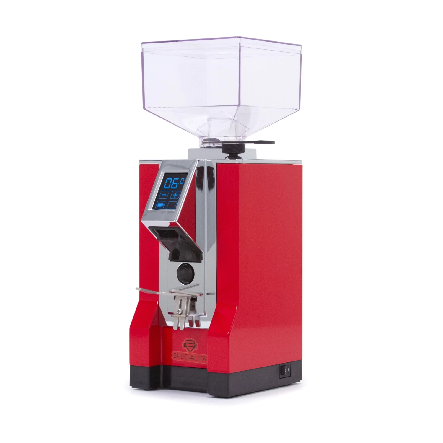 Refurbished Eureka Mignon Specialita 16cr Espresso Grinder In Ferrari Red 1 Refurbished Eureka Mignon Specialita 16cr Espresso Grinder In Ferrari Red