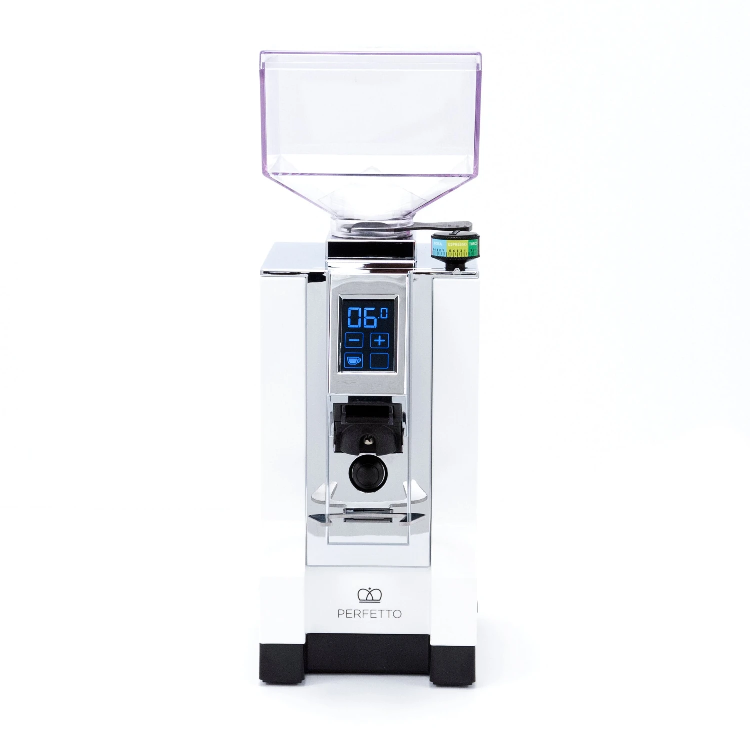 Eureka Mignon Perfetto Coffee Grinder In White 2 Eureka Mignon Perfetto Coffee Grinder In White - Image 2