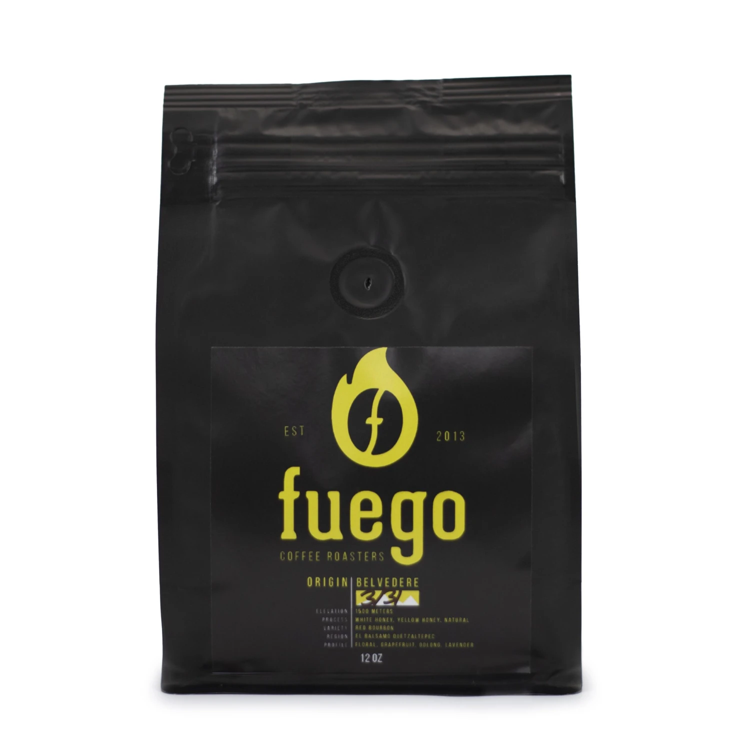 Fuego Coffee Roasters Belvedere Blend 1 Fuego Coffee Roasters Belvedere Blend