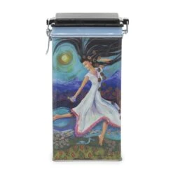 Lauren Salzman Art - Coffee Dance Storage Tin -Coffee Discount Store IMG 8660