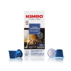 Kimbo Il Caffe Di Napoli Nespresso Original Compatible Capsules 10ct - Lungo Intenso 6 Kimbo Il Caffe Di Napoli Nespresso Original Compatible Capsules 10ct - Lungo Intenso -Coffee Discount Store KIMBO 14495 03 1200x1200 1