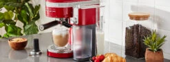 KitchenAid® Automatic Milk Frother Attachment - Empire Red -Coffee Discount Store KitchenaidMilkFrotherEmpireRedBanner