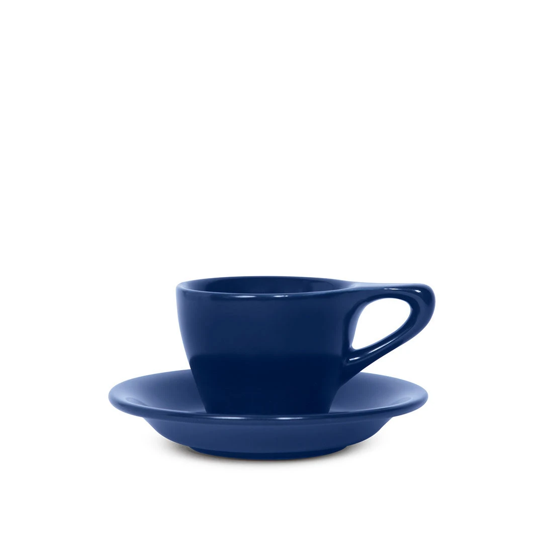NotNeutral Espresso Cup And Saucer - Indigo 1 NotNeutral Espresso Cup And Saucer - Indigo