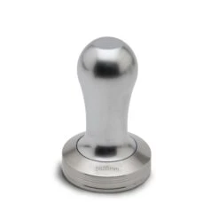 Lelit 58.55mm Flat Espresso Tamper - Aluminum -Coffee Discount Store LelitAluminumTamper58mmAngledAlt