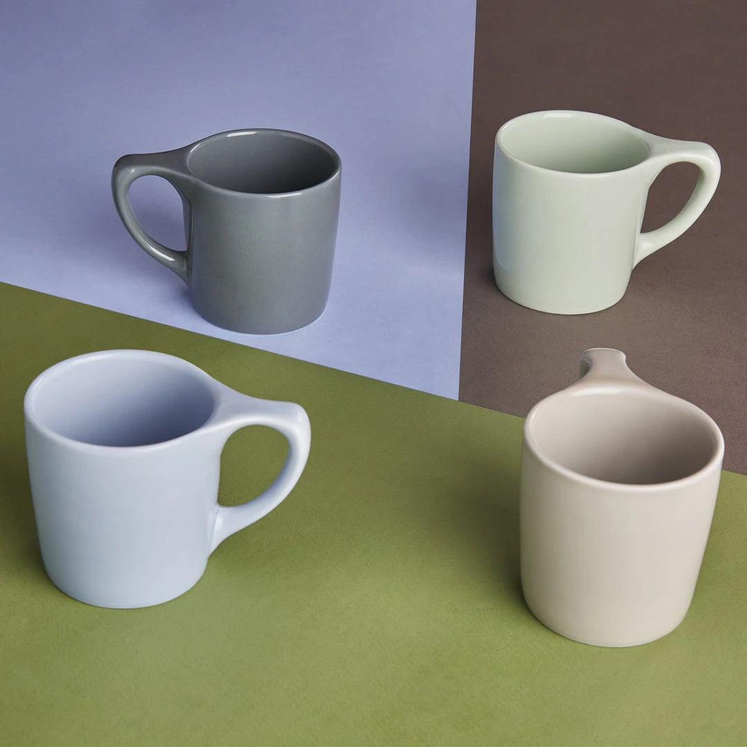 NotNeutral LINO 10oz Mug - Light Gray 2 NotNeutral LINO 10oz Mug - Light Gray - Image 2