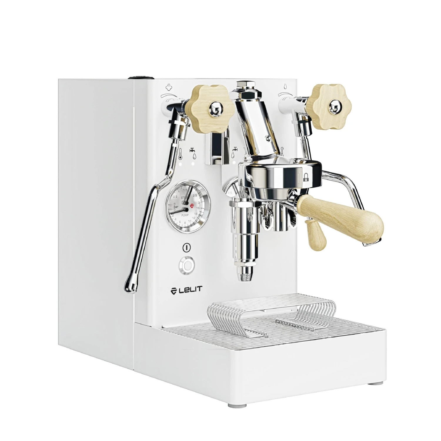 Lelit Mara X Heat Exchanger Espresso Machine - Matte White 1 Lelit Mara X Heat Exchanger Espresso Machine - Matte White