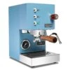 Profitec GO Espresso Machine - Blue With Walnut
