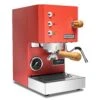 Profitec GO Espresso Machine - Red With Olive Wood