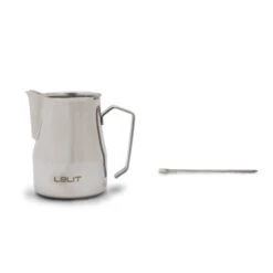 Lelit Milk Jug With Latte Art Pen - 11.8oz -Coffee Discount Store PitcherandPen