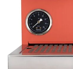 Profitec GO Espresso Machine - Red -Coffee Discount Store ProfitecGO rot Manometer