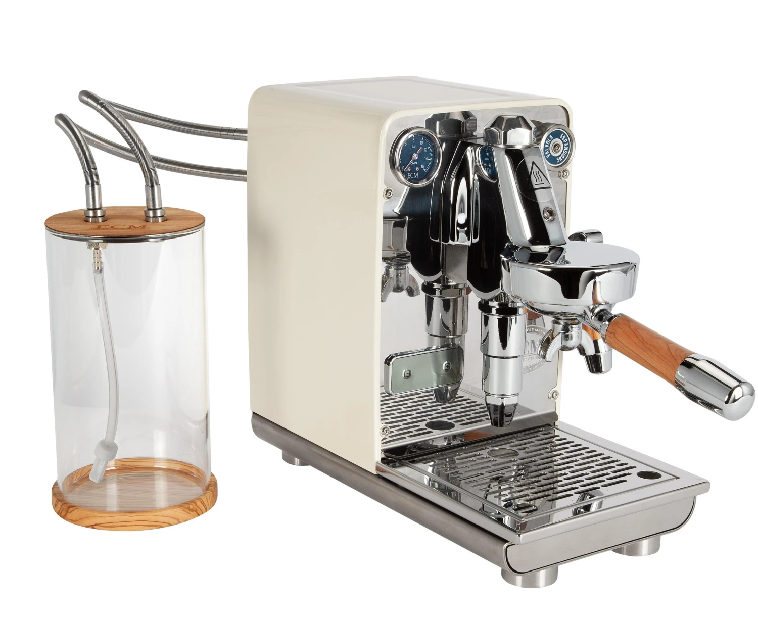 ECM Puristika Single-Boiler Espresso Machine Cream 2 ECM Puristika Single-Boiler Espresso Machine Cream - Image 2