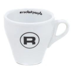 Rocket Espresso 6 Piece Flat White Cup And Saucer Set - White -Coffee Discount Store REFLATCUP6PCWHT 0484