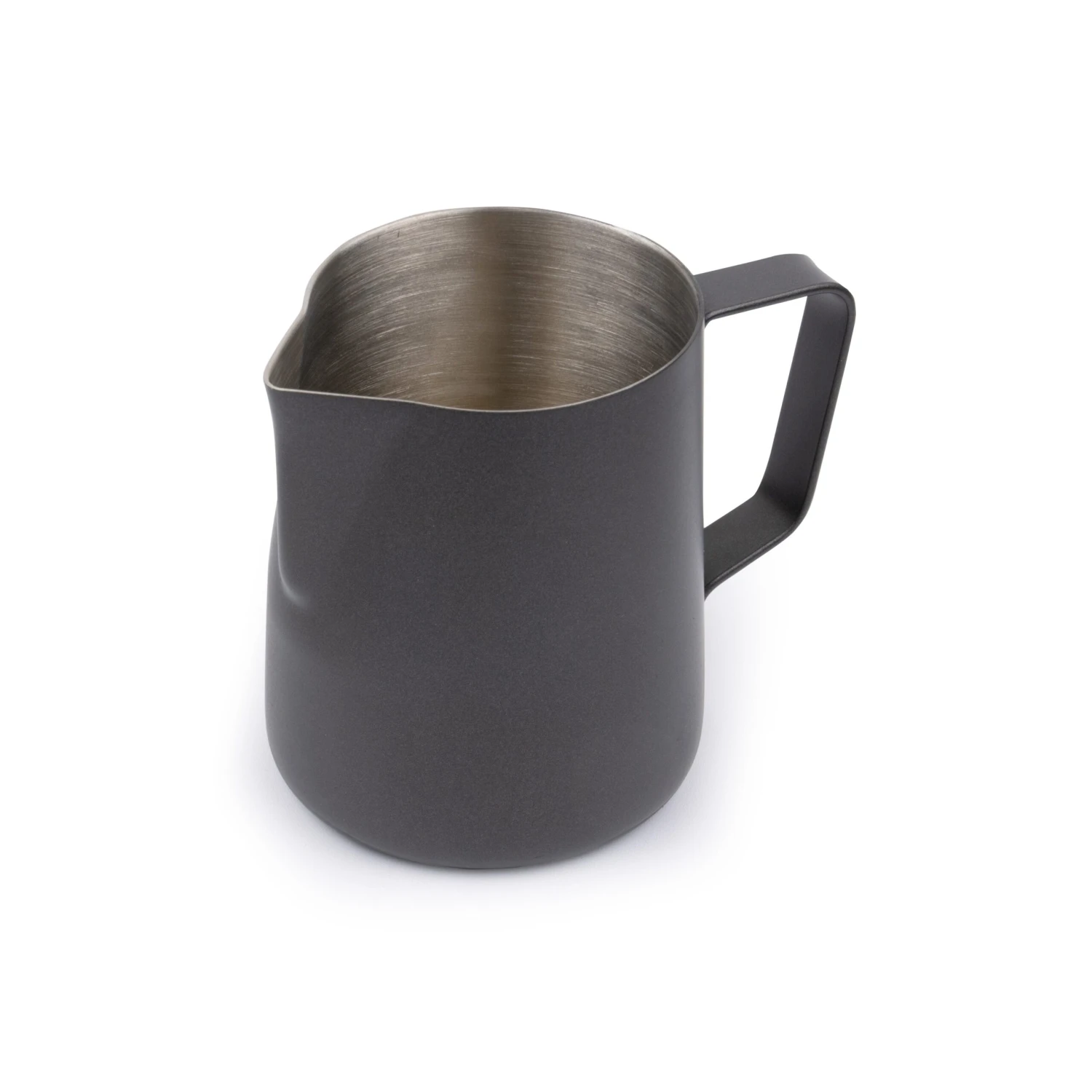 Revolution Matte Black Steaming Pitcher - 12 Oz 1 Revolution Matte Black Steaming Pitcher - 12 Oz