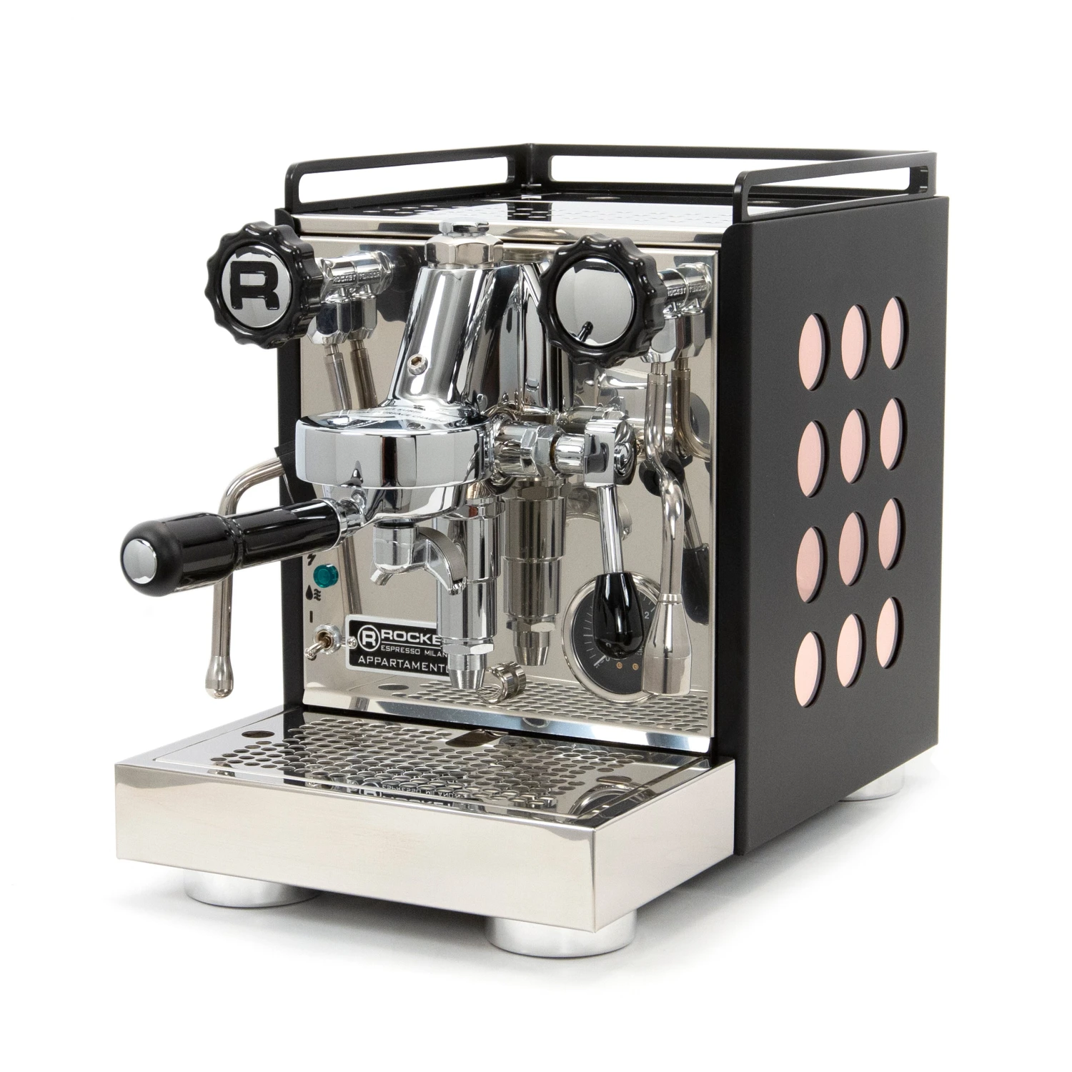 Rocket Espresso Appartamento Serie Nera Espresso Machine - Rose Gold 1 Rocket Espresso Appartamento Serie Nera Espresso Machine - Rose Gold
