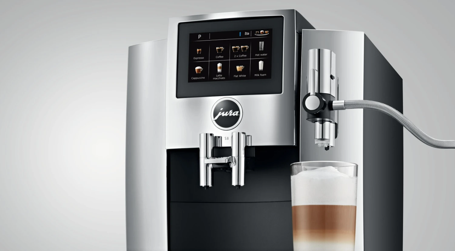 JURA S8 Chrome Espresso Machine 17 JURA S8 Chrome Espresso Machine - Image 17