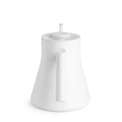 Fellow Stagg EKG Pro 0.9L Pour Over Kettle - Matte White -Coffee Discount Store StaggEKGPro MatteWhite HandleFacing 2