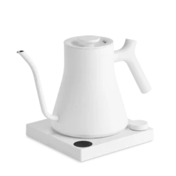 Fellow Stagg EKG Pro 0.9L Pour Over Kettle - Matte White -Coffee Discount Store StaggEKGPro MatteWhite WithBase 1