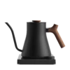 Fellow Stagg EKG Pro Studio Edition 1L Pour Over Kettle - Matte Black With Walnut Accents