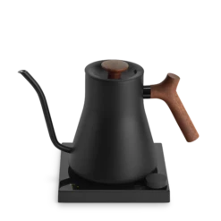 Fellow Stagg EKG Pro Studio Edition 1L Pour Over Kettle - Matte Black With Walnut Accents -Coffee Discount Store StaggEKGProStudioEdition MatteBlackWalnut 2
