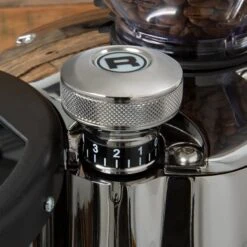 Rocket Espresso Super FAUSTO Grinder In Chrome -Coffee Discount Store Superfausto CRM 0299