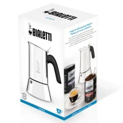 Bialetti Venus 6-Cup Stainless Steel Moka Pot 9 Bialetti Venus 6-Cup Stainless Steel Moka Pot -Coffee Discount Store Venus BoxFront