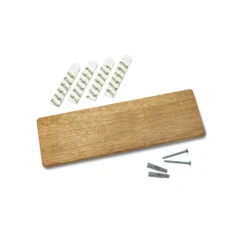 Wiedemann Hangup 3pc Equipment Rack - Oak -Coffee Discount Store WMHANGUP3OK 06