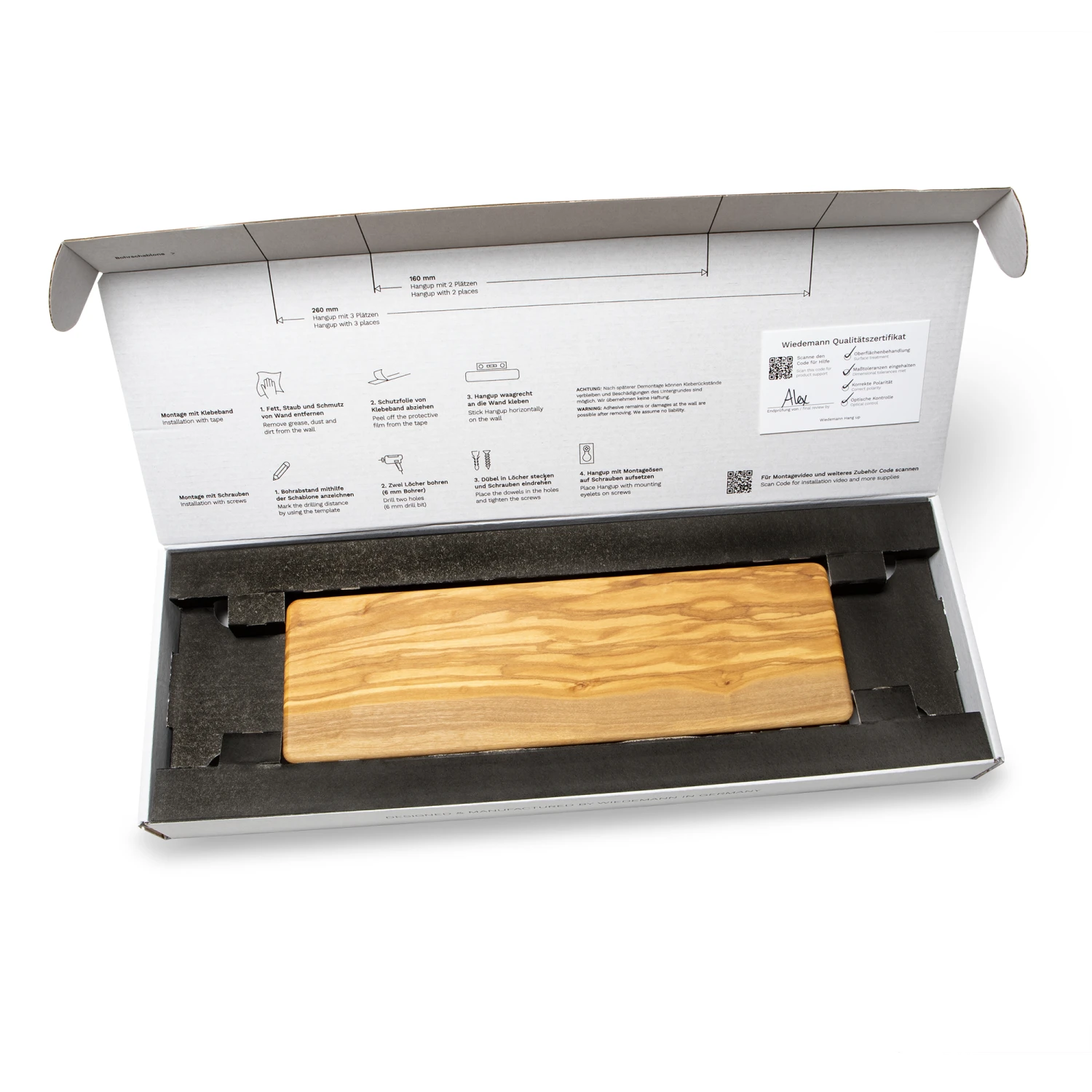 Wiedemann Hangup 3pc Equipment Rack - Olive Wood 6 Wiedemann Hangup 3pc Equipment Rack - Olive Wood - Image 6