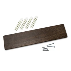 Wiedemann Hangup 4pc Equipment Rack - Blackened Oak -Coffee Discount Store WMHANGUP4BO 06