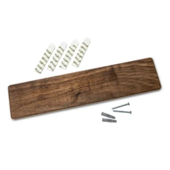 Wiedemann Hangup 4pc Equipment Rack - Walnut -Coffee Discount Store WMHANGUP4WL 07