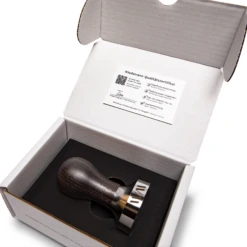 Wiedemann Blackened Oak Precision 58.5mm Tamper -Coffee Discount Store WMPT585MMBO 4256