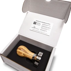 Wiedemann Olive Wood Precision 58.5mm Tamper -Coffee Discount Store WMPT585MMOW 4256