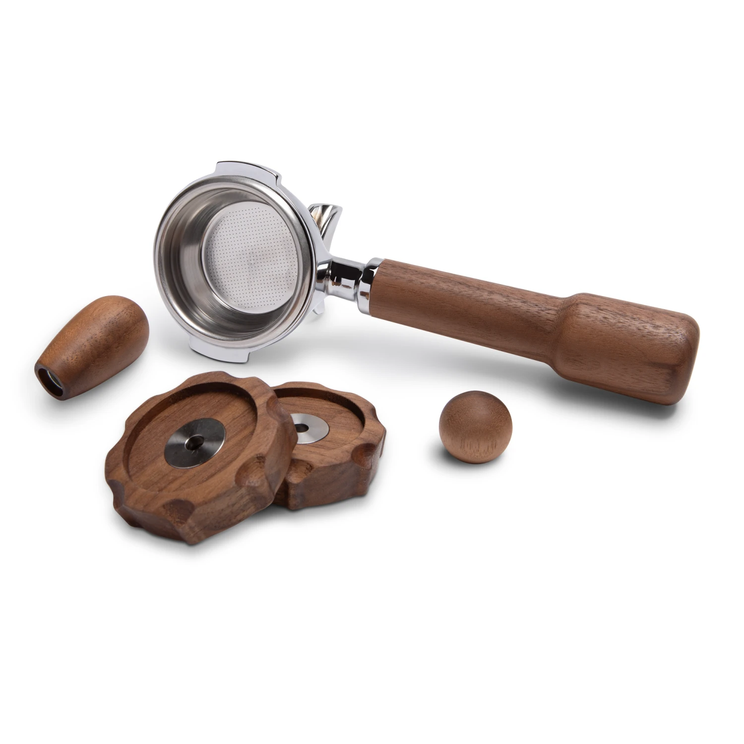 Profitec Pro 400 Espresso Machine In Matte White With Flow Control And Walnut 5 Profitec Pro 400 Espresso Machine In Matte White With Flow Control And Walnut - Image 5