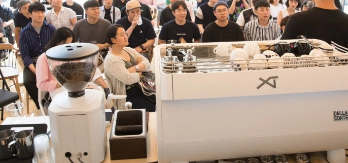 Dalla Corte XT Classic Espresso Machine - 3-Group White Oak 7 Dalla Corte XT Classic Espresso Machine - 3-Group White Oak - Image 7