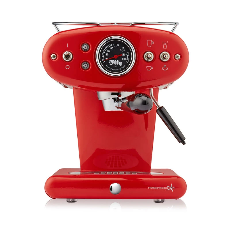 Illy X1 IperEspresso Anniversary 1935 Machine - Red 1 Illy X1 IperEspresso Anniversary 1935 Machine - Red