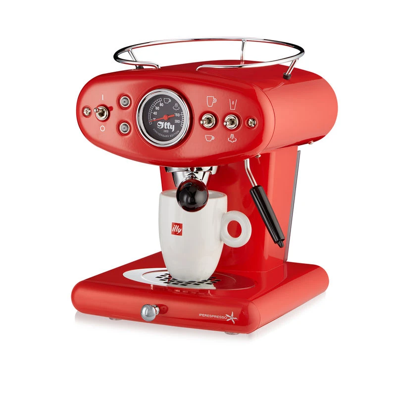 Illy X1 IperEspresso Anniversary 1935 Machine - Red 2 Illy X1 IperEspresso Anniversary 1935 Machine - Red - Image 2