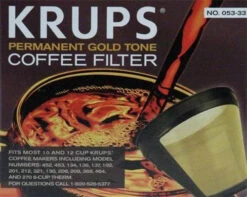 Krups Gold Tone Filter 049