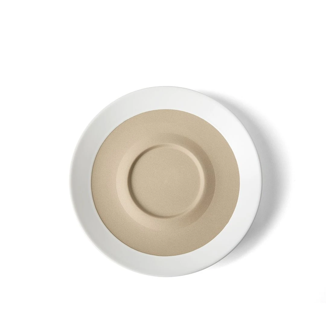 NotNeutral White Pico Cappuccino And Latte Saucer 2 NotNeutral White Pico Cappuccino And Latte Saucer - Image 2